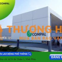 COMPAL VĨNH PHÚC THƯỞNG 7,2 TRIỆU