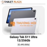 Galaxy Tab S11 Ultra 12/256GB Siêu phẩm cho công việc