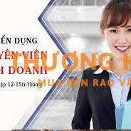 Tuyển dụng nhân viên kinh doanh 12-15tr