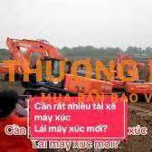 TUYỂN TÀI XẾ LÁI MÁY ĐÀO-LÀM VIỆC Ở HÓC MÔN,CỦ CHI