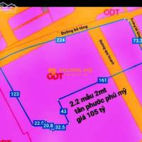 BÁN LÔ ĐẤT 224m MẶT TIỀN ĐƯỜNG – PHƯỜNG TÂN PHƯỚC, TP. PHÚ MỸ