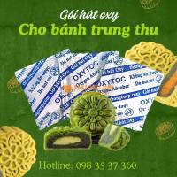 Gói hút oxy , không dùng chất bảo quản bánh trung thu