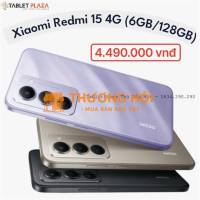 Xiaomi Redmi 15 4G – Giá tốt, hiệu năng ổn định Tablet plaza