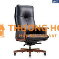 Ghế Xoay Văn Phòng cao cấp chất liệu da bò thật nhập khẩu Model MDRH01
