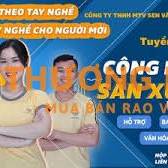 Tuyển 50 Công nhân sản xuất Trang sức tại Thủ Đức