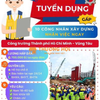 TUYỂN DỤNG LAO ĐỘNG PHỔ THÔNG & THỢ HÀN
