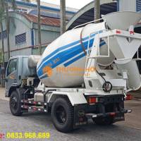 Xe trộn bê tông Hoa Mai 3–4 khối – Nhỏ gọn, chính hãng, động cơ Weichai – Giá tốt, giao ngay!