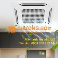 Máy lạnh âm trần LG inverter thiết kế hình vuông có dễ dàng lắp đặt không?