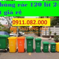 Thùng rác chất lượng giá rẻ- thùng rác 120l 240l 660l mẫu mã đẹp- lh 0911082000