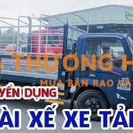 Tuyển tài xế xe tải