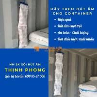 Dây hút ẩm treo container – Giữ hàng khô ráo suốt hành trình vận chuyển