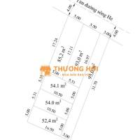 1.2x tỷ – 52.4m2 Đầu đường Sông He Hòa Nghĩa Zalo 0567222555