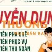 Cửa hàng trà sữa đường Lê Văn Quới tuyển nhân viên