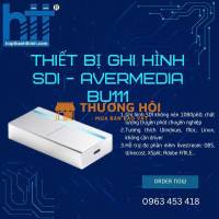 Thiết bị ghi hình ExtremeCap UCV SDI USB 3.0 AVerMedia BU111