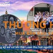 XKLD Đài Loan đơn hàng kỹ sư nhận các chuyên ngành kỹ thuật