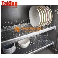 Kệ bát đĩa cố định VIP 2 tầng hiện đại, cao cấp, thẩm mỹ TaKing