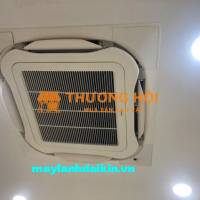 Lắp Máy lạnh tủ đứng LG 10hp công nghiệp cho nhà xưởng tại Bình Dương