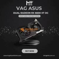 Cạc màn hình Asus Dual Radeon RX 6600 XT OC Edition 8GB GDDR6