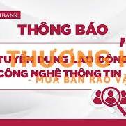 Agribank Chi nhánh Bến Thành cần tuyển nhân viên Công nghệ thông tin
