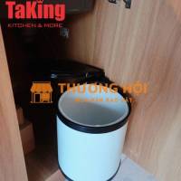 Thùng rác đơn gắn cánh, nhựa ABS không độc hại, an toàn TaKing