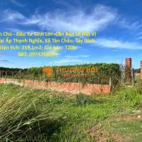 Đất Chính Chủ - Đầu Tư Sinh Lời -Cần Bán Lô Đất Vị Trí Đẹp Tại Ấp Thạnh Nghĩa, Xã Tân Châu, Tây