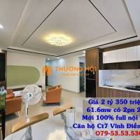 Căn hộ CT7 vinh điềm trung Nha Trang. có riêng sở hưu lâu dài. 2pn 2 wc. giá chỉ 2 ty 350 chính