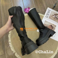 Boot nhún da mềm khoá kéo full box