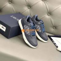 Giày Dior B27 Low-Top da xám xanh