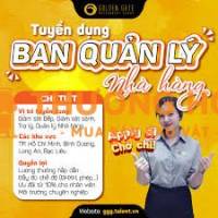 Tuyển dụng Ban Quản Lý Nhà hàng