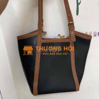Túi xách nữ da tổng hợp màu đen, nâu