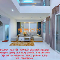 NHÀ ĐẸP – GIÁ TỐT – CẦN BÁN CĂN NHÀ 5 Tầng Tại Đường Bùi Quang Là, P.12, Q. Gò Vấp,TP. Hồ Chí Minh.
