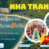 SGC Touris Đưa Bạn Vi Vu Nha Trang Chỉ 2.390K