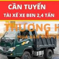 TUYỂN GẤP Tài Xế Xe Ben 2,4 Tấn Làm Việc Tại TPHCM – Có chỗ ở lại