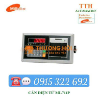 Đầu cân điện tử MI-711P kèm máy in nhiệt