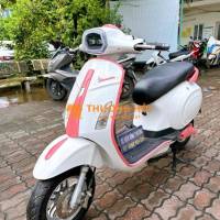 Vespa trắng hồng đủ giấy ắc quy lướt