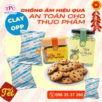Gói hút ẩm Clay – bí quyết giữ bánh kẹo Tết luôn tươi ngon