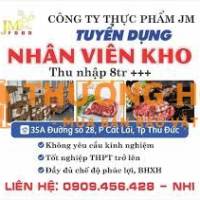 Nhân Viên Kho Tại Quận 2