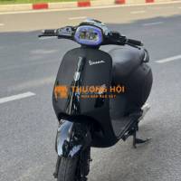 Vespa đen nhám bình mới thay chạy khoẻ