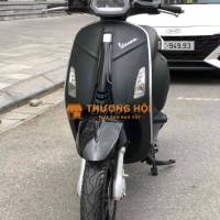 Xe điện Vespa đèn vuông siêu đẹp, khoẻ và đầy đủ