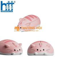 Chuột không dây Akko Cat Theme Mouse- Pink ANGIE (Tri – Mode)