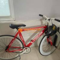 Xe đạp VISP 790 fixed gear màu đỏ