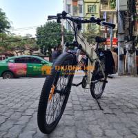 Xe đạp thể thao, gấp gọn, có động cơ điện 30 km/h