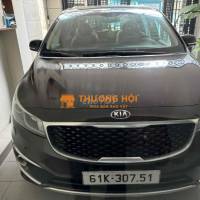 Sedona sản xuất 2017 bản full,máy dầu số tự động