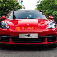 Porsche Panamera Model 2018 - Đỏ/Be - chất xe đẹp