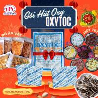 Gói hút oxy OXYTOC – Giải pháp ngăn mốc và bảo quản hiệu quả cho hàng ăn vặt, mứt Tết