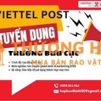 VIETTEL POST TUYỂN DỤNG TRƯỞNG BƯU CỤC
