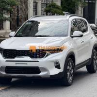 Kia Sonet SX Luxury 2023 màu trắng số tự động
