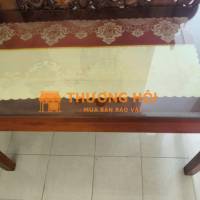 Thanh lý - Bàn làm việc/học tập đôi có kính dài 1m88