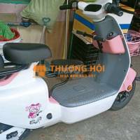 Xe đạp điện Yadea V1 Plush Hồng Trắng