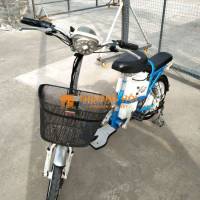 Xe đạp điện Pega Xanh trắng